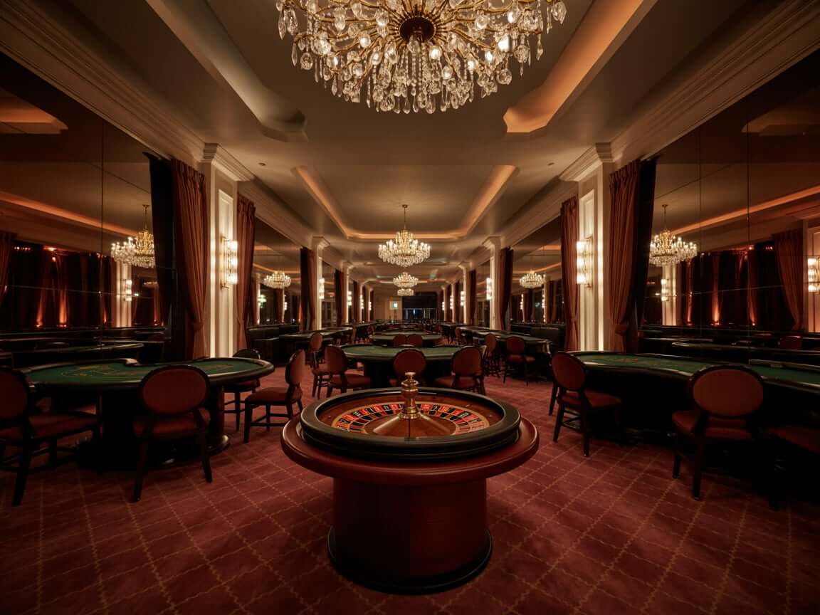 Wnętrze kasyna